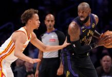 Doncic y LeBron se dan un festín, OKC arrasa y los Nuggets alcanzan a los Spurs