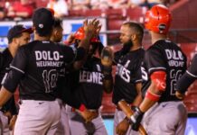 Leones ponen un pie en la final con triunfo en SFM
