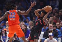 Thunder y Spurs tropiezan en casa, los Warriors ganan el partido aplazado en Minnesota