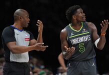 Edwards frena a los Spurs, los Knicks presionan a los Pistons y OKC pasa el rodillo