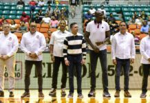 Con emotiva ceremonia inició en Santiago el Torneo de Baloncesto Superior