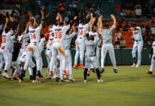 Jiménez, Alcántara y De la Cruz la sacan en victoria Toros sobre Gigantes