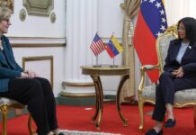 Delcy Rodríguez se reúne con la nueva encargada de negocios de EE.UU. en Venezuela