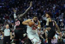 Torbellino Alvarado, la 40 de Detroit y un día más en la oficina para Jokic