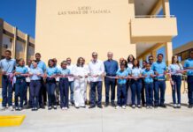 Presidente Abinader inaugura Liceo Las Yayas de Viajama en Azua, con capacidad para más de 595 estudiantes