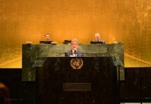 Leonel Fernández participa como orador principal en el Montessori Model UN en la sede de las Naciones Unidas