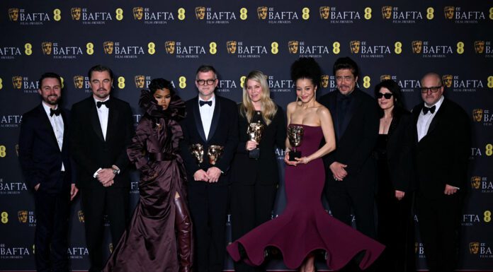 ‘One battle after another’, la gran vencedora de los BAFTA con seis máscaras