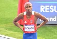 Récord nacional: Ogando corre 200 metros en 20.69 segundos
