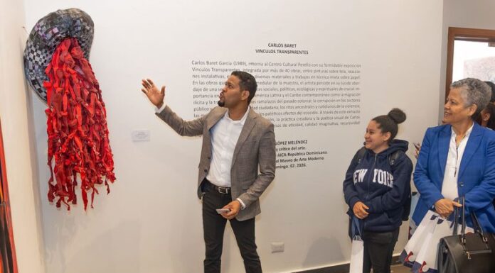 Centro Cultural Perelló inaugura “Vínculos transparentes” de Carlos Baret