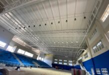 Pabellón tenis de mesa: moderno y más funcional