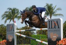 Bancalari se impone en prueba internacional de salto en Florida