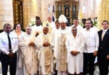 Arzobispo Morel Diplán preside eucaristía por la XXXIV Jornada Mundial del Enfermo en la Catedral Primada de América