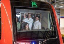 Abinader pone en marcha Línea 2C del Metro de Santo Domingo