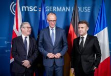 Merz urge a fortalecer Europa y a reparar la relación con EEUU en era de grandes potencias