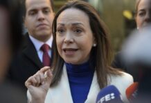 María Corina Machado destaca la “energía” y la “fuerza” de los presos liberados