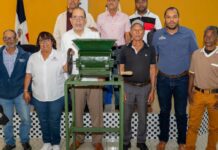Utepda entrega 392 despulpadoras de café a productores de Barahona