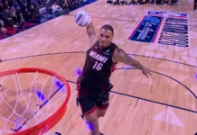 Keshad Johnson conquista el concurso de mates de la NBA