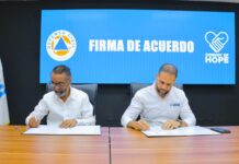 Defensa Civil y Convoy of Hope acuerdan fortalecer capacitaciones en Gestión de Riesgos