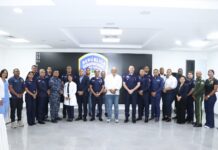 Policía Nacional y MLB coordinan operativo de seguridad para juegos de béisbol de exhibición en el Estadio Quisqueya