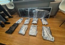 Incautan ocho paquetes de presunta marihuana camuflados en paneles solares