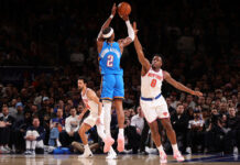 Oklahoma suda la gota gorda para asaltar el Madison Square Garden un año más