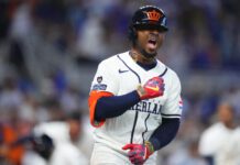 Ozzie Albies hace historia con un ‘jonrón de oro’ que tumba a Nicaragua