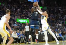 Anthony Edwards reina sin Curry, Durant rescata a los Rockets y los Cavs se pasean