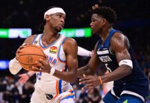 Thunder gana a los Timberwolves y suma ocho victorias seguidas