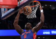 Duren toma el relevo de Cunningham en el triunfo de los Pistons en Washington
