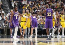 Doncic, con 43 puntos lidera la victoria de Lakers fotografiados por Caitlin Clark