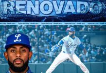 Licey retiene al relevista zurdo Anderson Severino