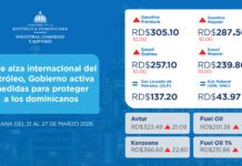 Gobierno aumenta 10 pesos al gasoil y la gasolina