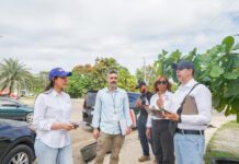 Instituciones gubernamentales coordinan acciones para el manejo de escombros tras el colapso de estructuras