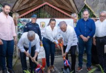 Gobierno da primer picazo y deja iniciados los trabajos de construcción del Parque Lineal ZooBotánico Municipal de Moca