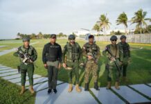 Militares del SENPA Intervienen río Haina