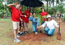 Alcaldía del DN realiza siembra de árboles y charlas en conmemoración del Día Mundial Forestal
