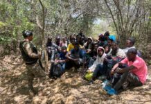 En operativos de interdicción Ejército detiene a 65 haitianos en condición migratoria irregular en Montecristi