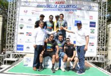 Wilmar Paredes y Team Medellín campeones de la 47 Vuelta Ciclística Independencia Nacional