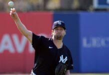 Gerrit Cole tira un rollo sin carreras en debut primaveral