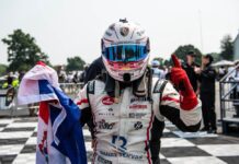 Jimmy Llibre lleva la bandera de República Dominicana a Sonoma en el arranque del GT4 América 2026