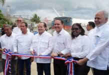 Paliza y Jean Luis Rodríguez inauguran muelle pesquero de Haina; suman 19 entregados por APORDOM