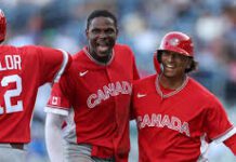 Canadá avanza por primera vez a los cuartos de final del Clásico Mundial de Béisbol