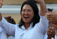 Keiko Fujimori se mantiene primera en intención de voto, tras primera ronda de debates