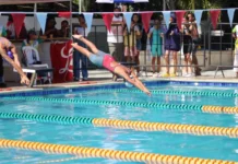 Nadadora Amanda Azcona una promesas de la natación en RD