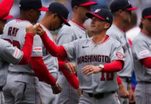 Nacionales explotan en el 4to y Butera logra su 1er triunfo como manager en MLB