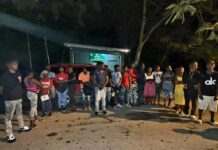 Tras persecución detienen vehículo con 23 indocumentados en Santiago Rodríguez