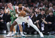 V.J. Edgecombe, con doble-doble, lidera el triunfo de 76ers que igualan la serie con Celtics