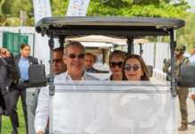 Abinader y alcaldesa Carolina Mejía inauguran nuevo Malecón Deportivo