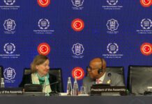 Alfredo Pacheco preside 152.ª Asamblea de la Unión Interparlamentaria (UIP) en Estambul, Turquía