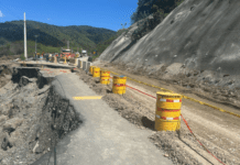 Disponen el cierre total de manera temporal en carretera Ocoa-Cruce de Ocoa para construcción de paso provisional